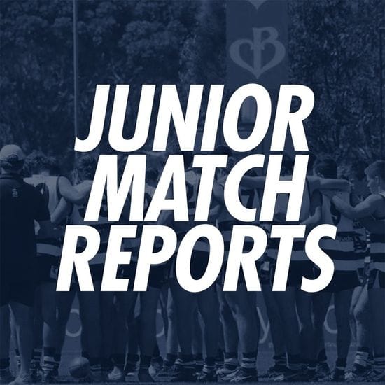Junior Match Reports: South Adelaide vs Glenelg